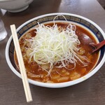 江ざわ - 今日は担々麺の中辛　タオル必須です