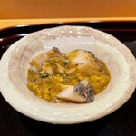 小笹寿し - 鮑肝醤油和え