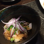 個室 黒豚しゃぶしゃぶと魚 まん - とりポン酢（200円）