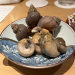 吉祥じ 和こん - つぶ貝煮付け　絶対にオーダーする