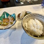 月待ち茶屋 - ご飯