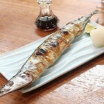 大八 - 大きいサンマ塩焼き