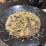 洋食堂 葡萄 - 自家製ベーコンとポルチーニのリゾット