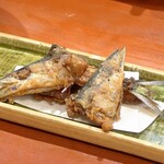 温鮮酒場 ちょんまげ - 秋刀魚の骨せんべい