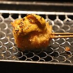 串揚げとワイン Ohana - 子持ち昆布生雲丹乗せ