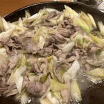 はりまや - 鴨ネギ炒め after