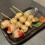 博多野菜巻き串ともつ焼き すみび - 