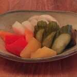 蕎麦 たじま - 自家製ぬか漬け