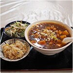 大衆居酒屋リリー - 麻婆麺セット 900円