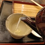 府中もんげん坊 - そば湯注ぎ足し