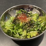 炭火焼き 牛タン酒場 いけたん - チョレギサラダ