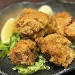地鶏×鮮魚 個室居酒屋 もみじ庵 - 地鶏の唐揚げ