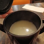 府中もんげん坊 - そば湯