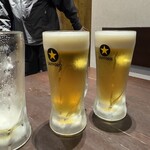 炭火焼肉 にく式 - ビール