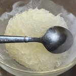 炭火焼肉 にく式 - ゆずシャーベット