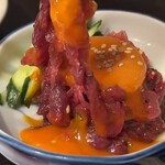 炭火焼肉 にく式 - 塩ユッケ