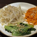 炭火焼肉 にく式 - ナムル