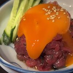 炭火焼肉 にく式 - 塩ユッケ
