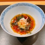 鮨 十兵衛 - 越前もずくの酢の物