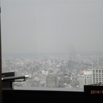 生憎の曇り空・・。