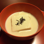 東京 芝 とうふ屋うかい - 豆水とうふ