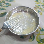 Eg Dine - マンゴーラッシー ＆ スープモモ ＆ プレーンナン ＆ チョコレートナン