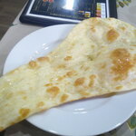 Eg Dine - マンゴーラッシー ＆ スープモモ ＆ プレーンナン ＆ チョコレートナン