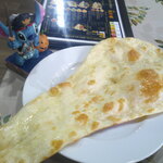 Eg Dine - マンゴーラッシー ＆ スープモモ ＆ プレーンナン ＆ チョコレートナン