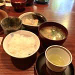 草屋根の宿 龍のひげ - 熱々のご飯〜とお味噌汁〜♡‥後から〜お持ち下さいましたぁ〜