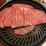 草屋根の宿 龍のひげ - 大分牛〜サーロイン〜食べきれない時は〜翌朝‥アレンジして〜お出しいたします‥っと‥⁇全て〜完食ww‥