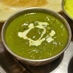 インド料理 マサラ - 豆とほうれん草カレー