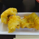 おさかな共和国 えびす丸 - 鱧天ぷら