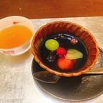 厨 花膳 - フルーツゼリー