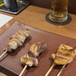 比内地鶏串 Sot l'y laisse - 