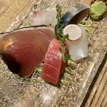 手打そば大庵 - お造り盛り合わせ（一人前）