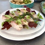 館山美食倶楽部 - ■縞鯵熏鱼饭■ シマアジの燻製