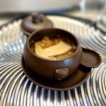 館山美食倶楽部 - ■冬瓜肉末蒸汤■ 冬瓜とひき肉の蒸しスープ