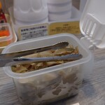 清水チャーハン食堂 - ザーサイ出てきました