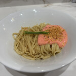 左とう - ガーリック明太子の和え玉 400円