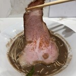 左とう - レアチャーシュー