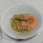 左とう - ガーリック明太子の和え玉 400円