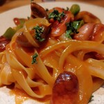 Kunitachi Pasta Factory - 料理写真:タリアテッレのナポリタン