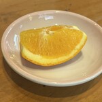 カレーショップ きよ - 食後のフルーツ