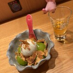 虎ノ門 とだか - シャインマスカット　レモンシャーベット