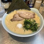 丸花 - 醤油豚骨麺増し950円