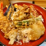 天丼専門店 政宗 - 天丼アップ②