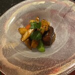 中国料理 翆陽 - 松茸と和牛フィレ肉の黒胡椒香り炒め