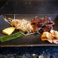 鉄板焼　恵比寿 - フィレ肉…オージービーフ(T-T*)