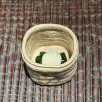 ぬま田 - 金時草　落花生のソース