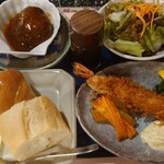 ふらんす屋 - 海老ハンセット　2750円　+パン　100円